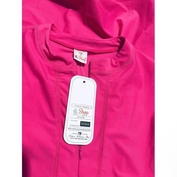 New! Women's UV Rays Protection Pink Swim Coverup! Never worn. - Picture 5 of 6